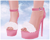 🐾 pink xmas heels