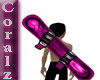 Pink Flames Snowboard
