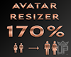 Avatar Scaler 170% ♛