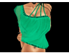 green sexy top