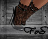 F|Shoes Socks Black