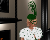 Feather Hat Green