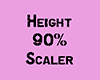 Height 90% scaler