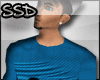 SSD|Blue Poker Sweater