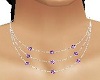 Amethyst/purple necklace