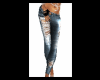 torn jeans woman