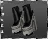 Dya Black Grey Boots