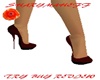 Deep Red Heels