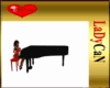 Piano w/ kissing ani.