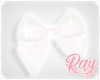 [Add] Hair Bow White