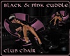 {DBA} PINK & BLACK CUDDL