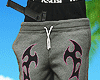 Hell. Pink Gray Shorts