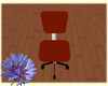 Desk chair Penthouse Red