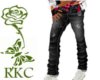 [RKC] Pink Belt Jeans