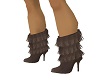 Fringed Boot Brown
