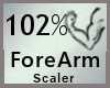 Scaler 102% ForeArm M A