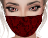 Lace Mask Red