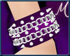 +Purple Chain Bracelet+