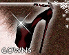 Dark rose heels