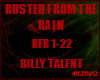 Billy Talent Rusted from