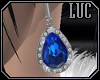 [luc] Earrings S Saphire