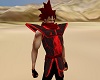 Red Flame Saiyan Armor