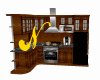 Small Kitchen Walnut