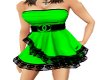 (M) green dress