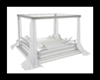 White Lounger/bed 8P