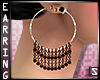 S|Brown Shaded Earring`s