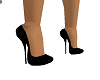 Black Sparkle Heels