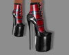 Red Plaid Vinyl Plats