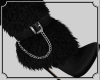 Fur Boots Black