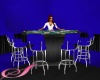 blue blackjack table