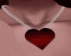 Ice Red Heart Necklace 2