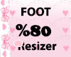 IlE Foot scaler 80%