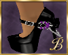 purple & black Shoes