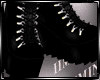 Gothic Strap Boots Black