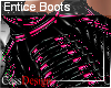 {CD} Entice Boots Pink