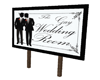 Gay Wedding sign