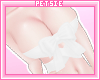P| Ribbon Top White