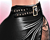 Leather skirt+Tatts
