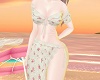 bikini flora white