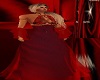 Royal red dress