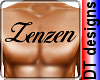 Zenzen chest tattoo