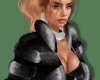 Chinchilla Coat w/ Dress
