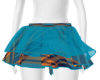 Turquoise Layers Skirt