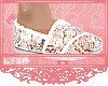 ⚓ White Lace Toms