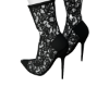 𝓚 | Lace Heels black