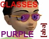 [aba] occhiali viola